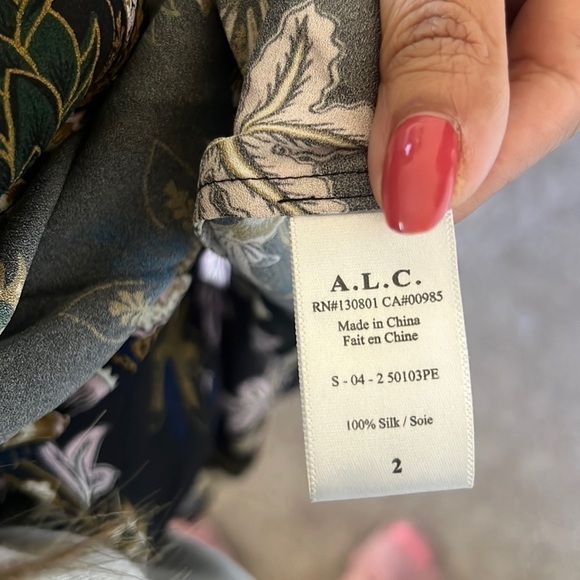 A.L.C. Cooper Floral Open Back Top - Picture 6 of 7